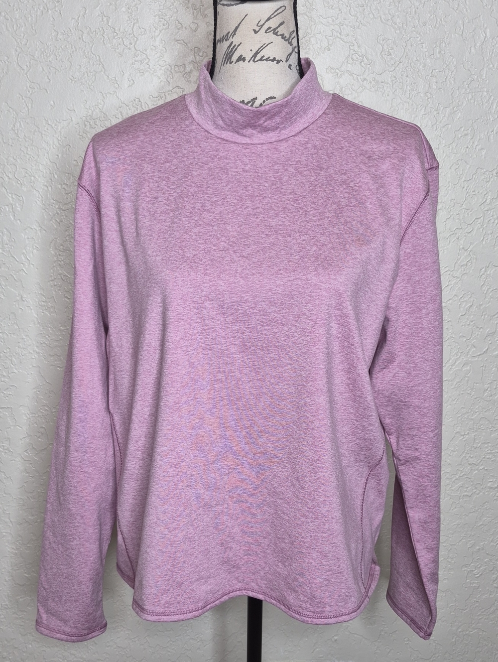 Tek Gear Warm Gear Mock Neck Top Size XL